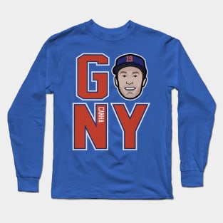 Mark Canha New York M GO NY Long Sleeve T-Shirt